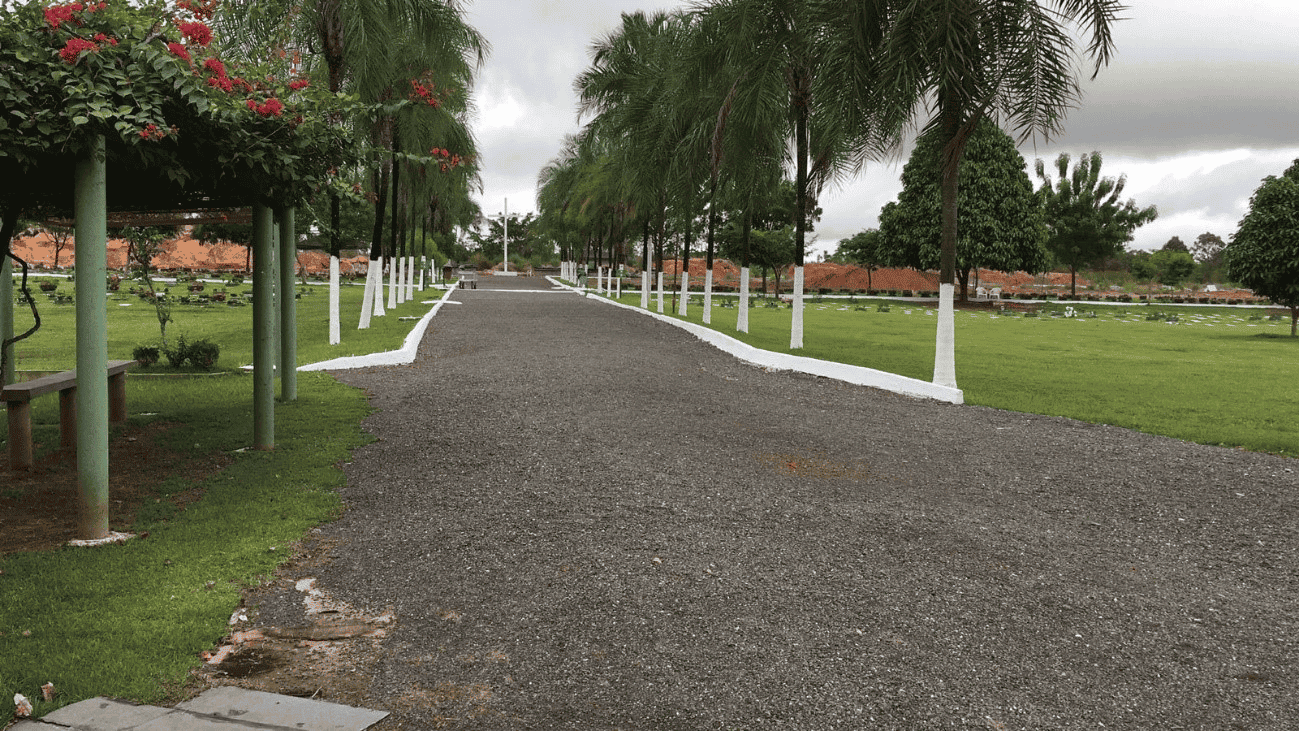 Imagem interna da funerária cemitério e crematório jardim das paineiras